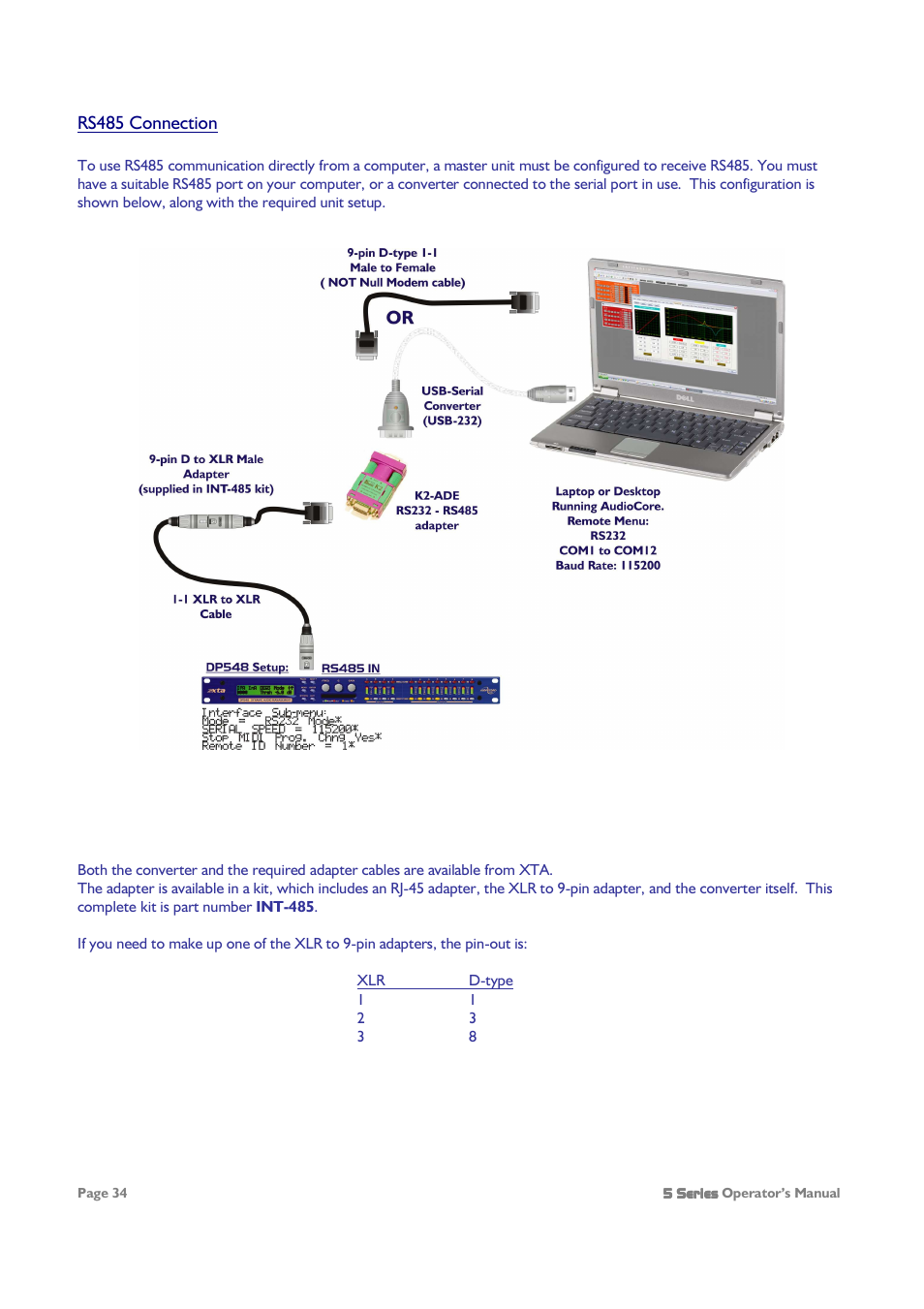 XTA 5 Series User Manual | Page 34 / 66
