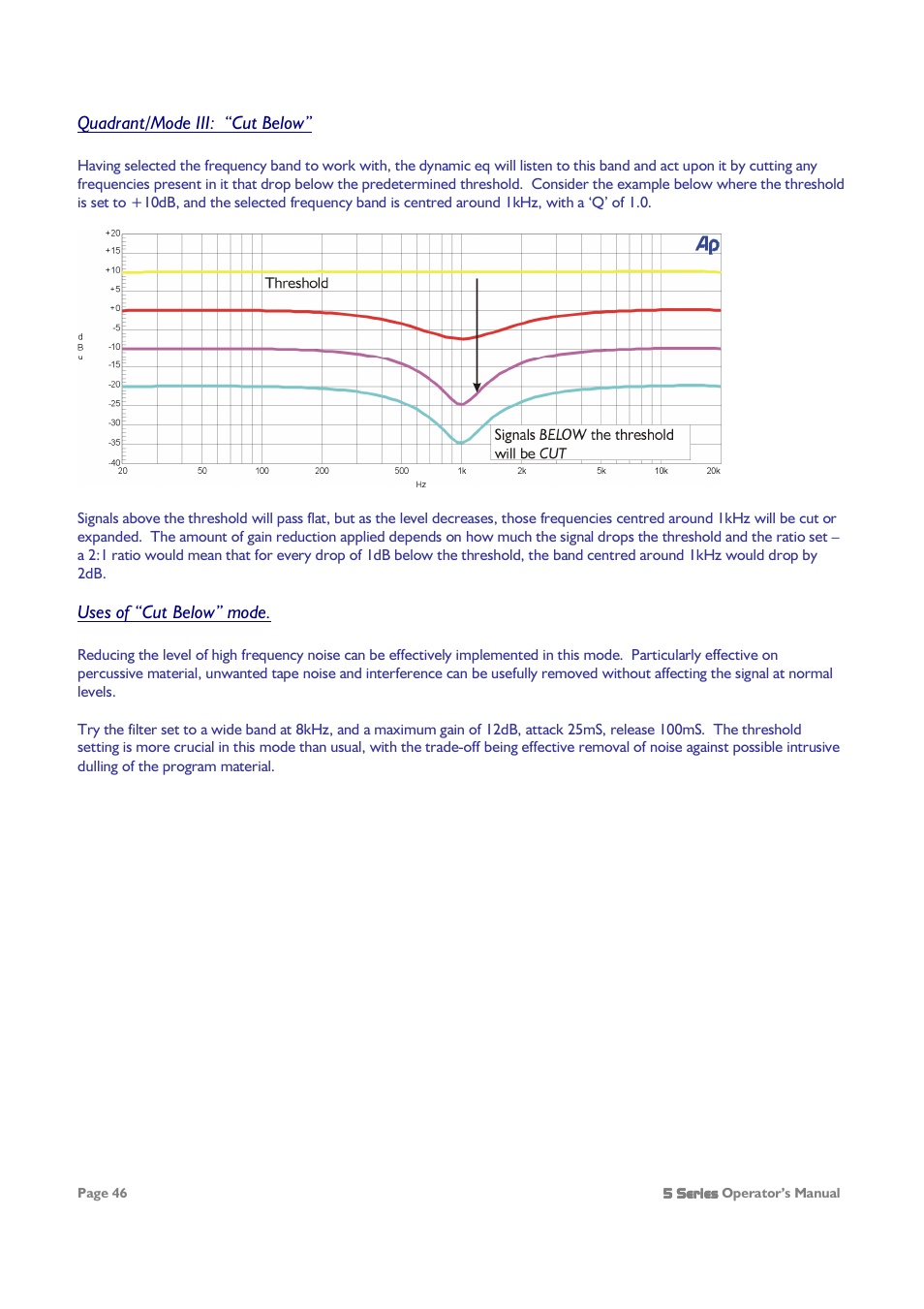 XTA 5 Series User Manual | Page 46 / 66