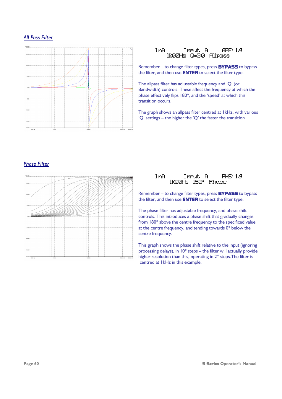 XTA 5 Series User Manual | Page 60 / 66