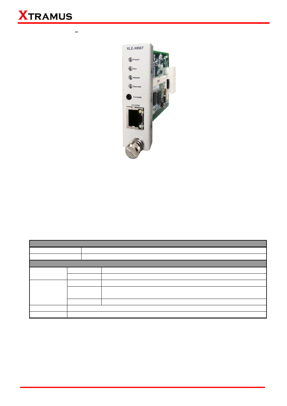 B. system module– xle-m667, B. system module, Xle-m667 | Xtramus LES-5160 V1.2 User Manual | Page 11 / 35