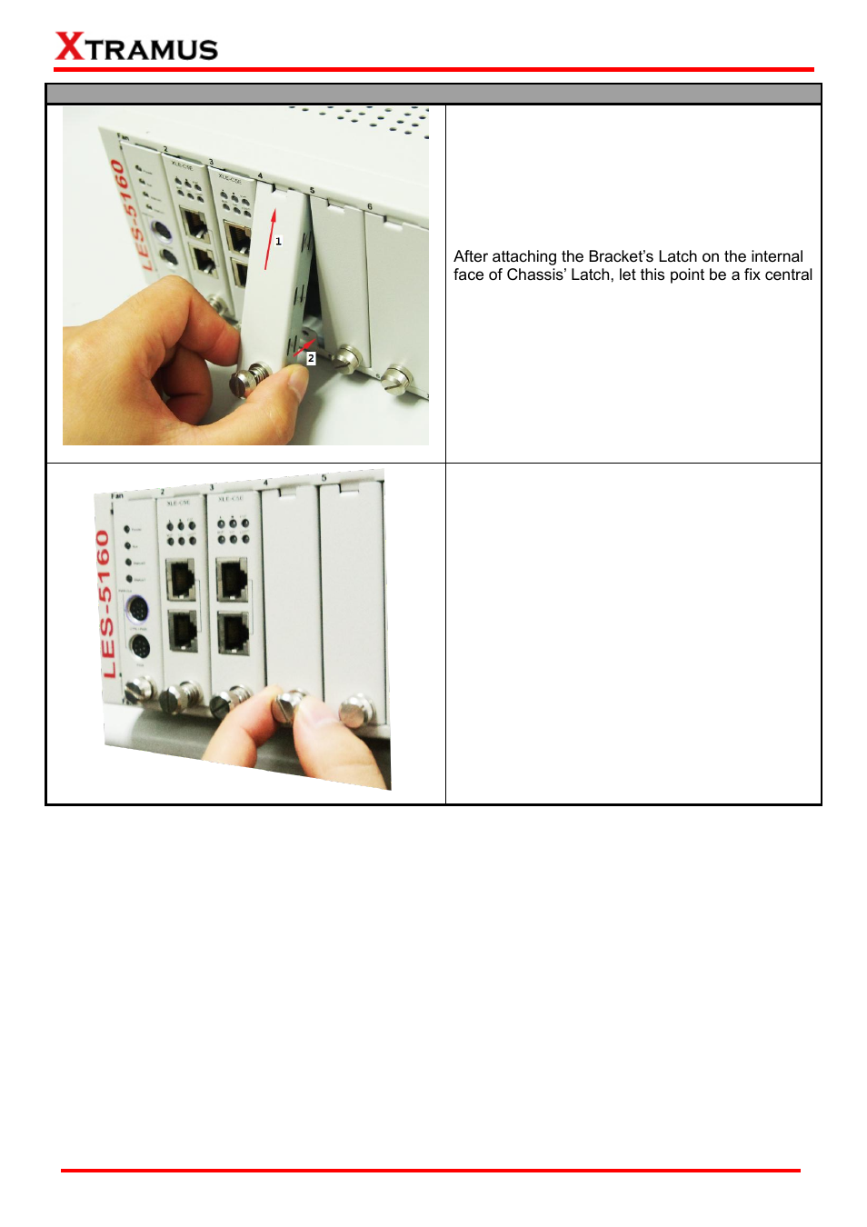 Xtramus LES-5160 V1.2 User Manual | Page 18 / 35