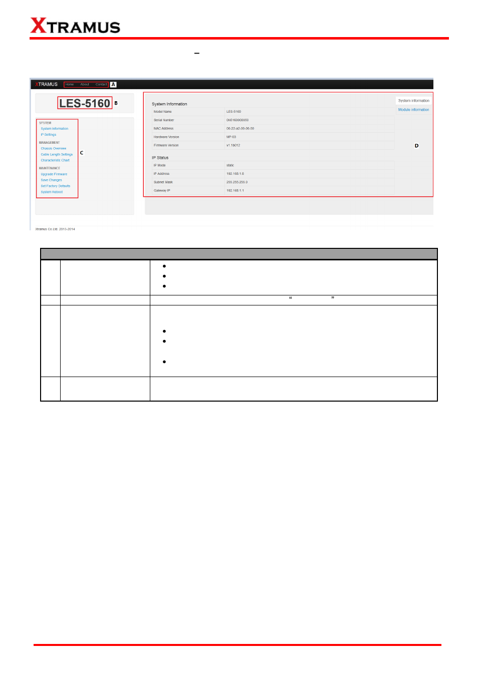 Xtramus LES-5160 V1.2 User Manual | Page 26 / 35