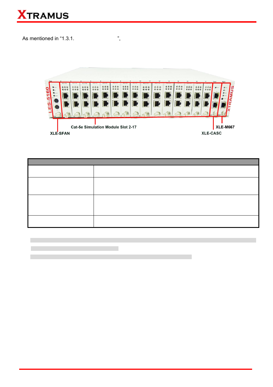 Les-5160 front part | Xtramus LES-5160 V1.2 User Manual | Page 8 / 35