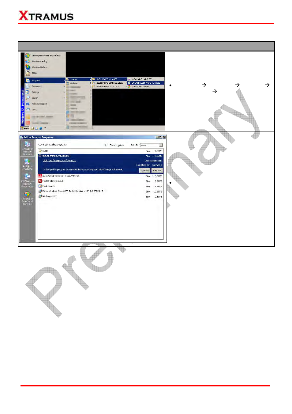 Xtramus NuStreams-P6GW V1.0 User Manual | Page 30 / 78