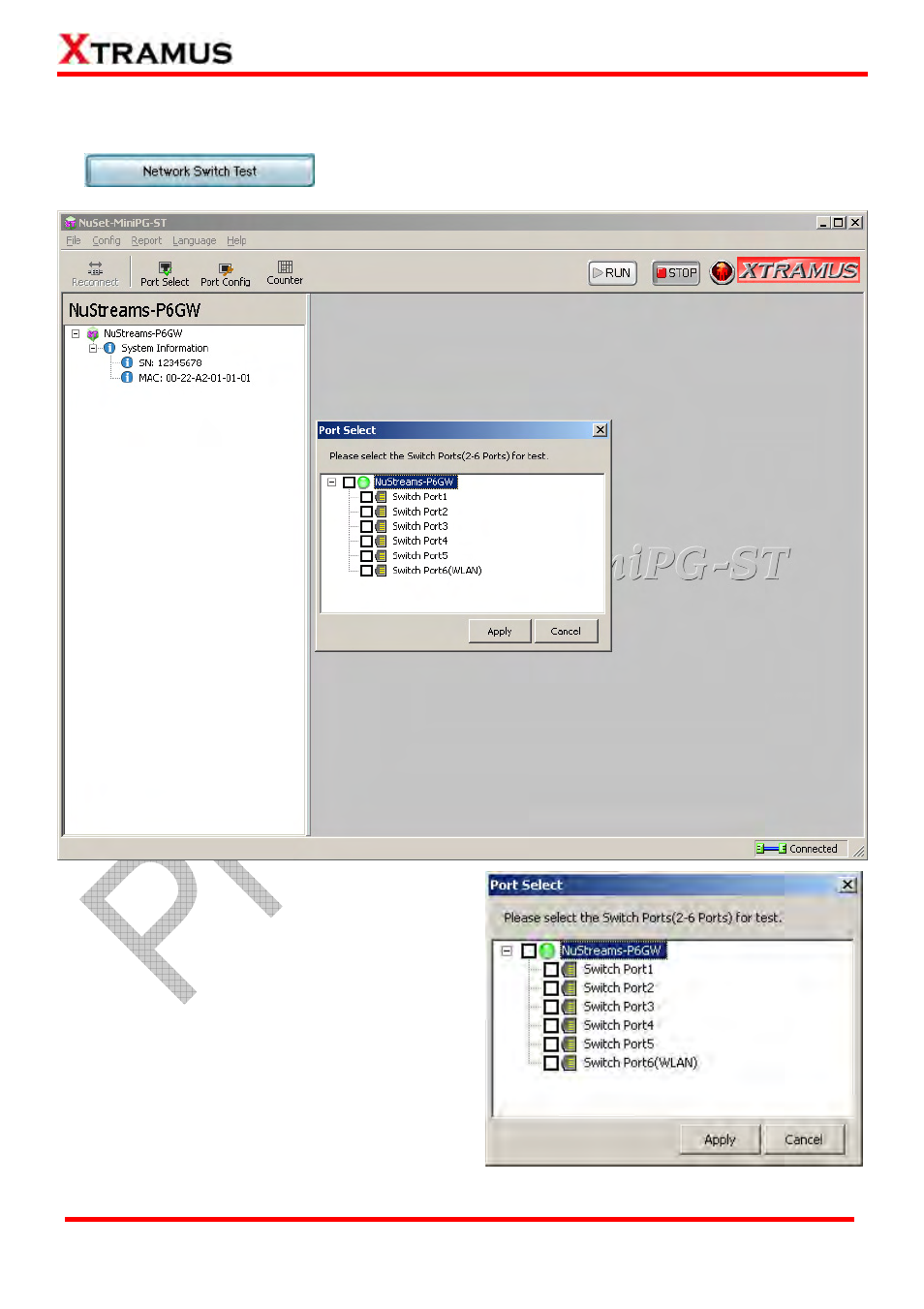 Nuset-minipg-st functions, Nuset-minipg-st functions overview | Xtramus NuStreams-P6GW V1.0 User Manual | Page 48 / 78