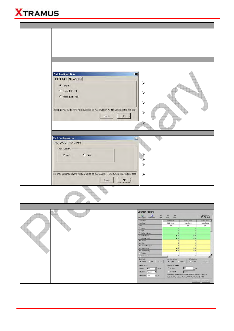 Menu bar – report | Xtramus NuStreams-P6GW V1.0 User Manual | Page 51 / 78