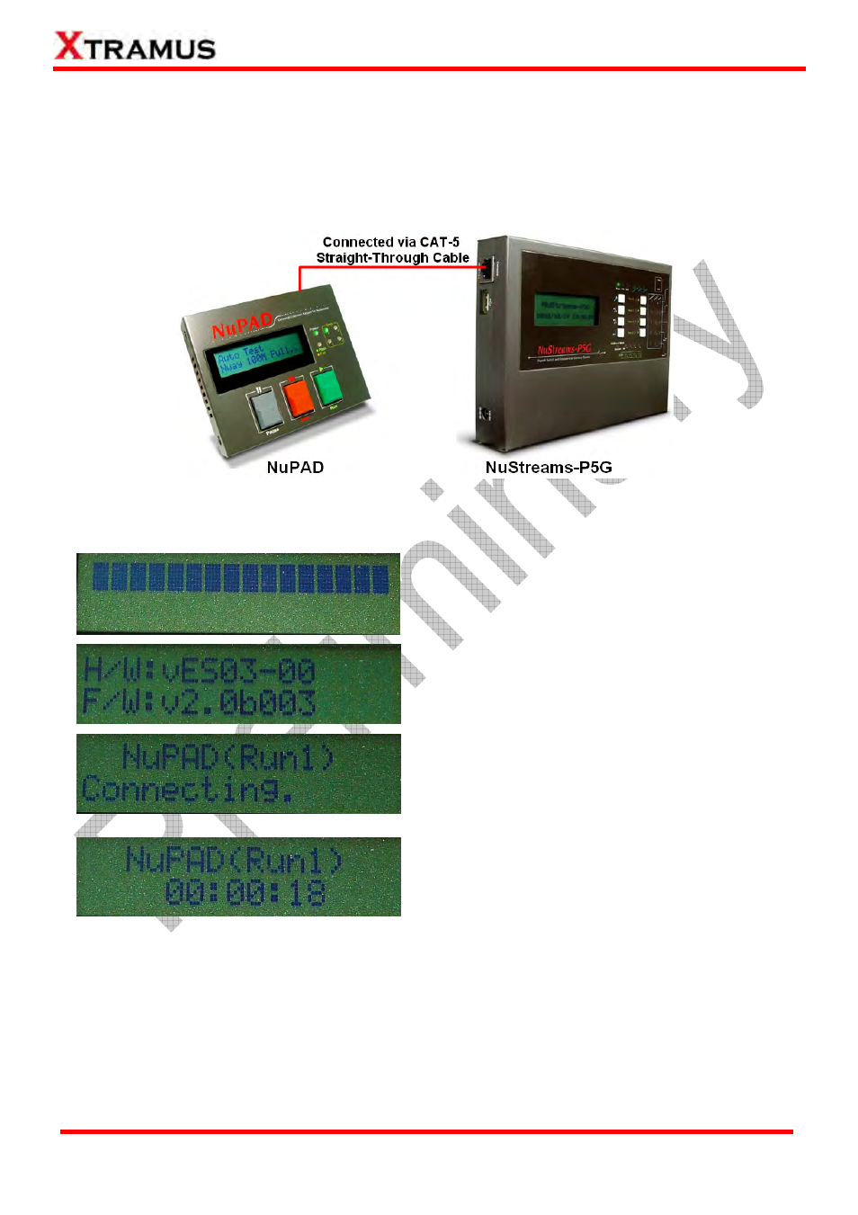 Connecting nupad with nustreams-p6gw | Xtramus NuStreams-P6GW V1.0 User Manual | Page 76 / 78