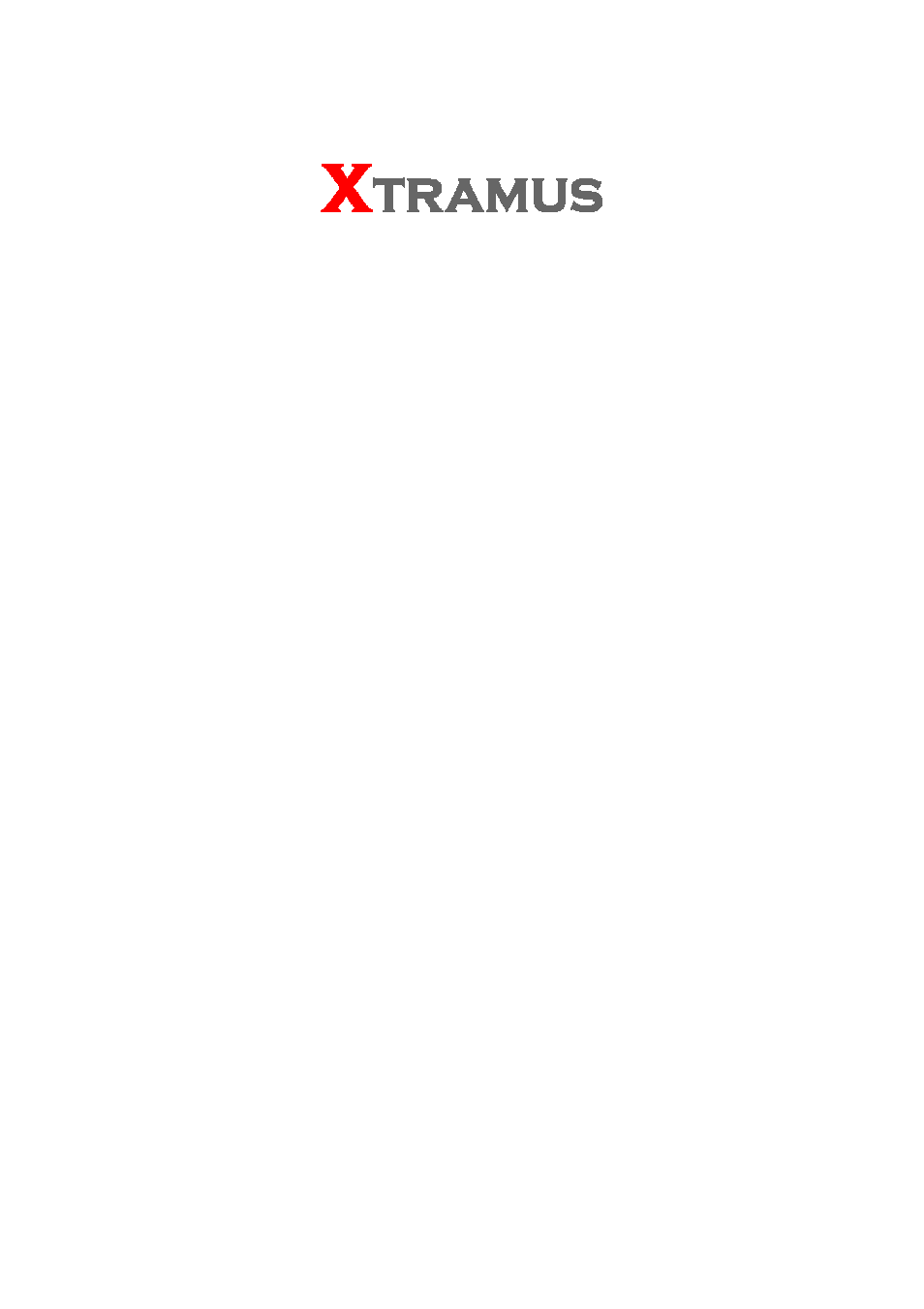 Xtramus MCM-W V1.3 User Manual | 46 pages