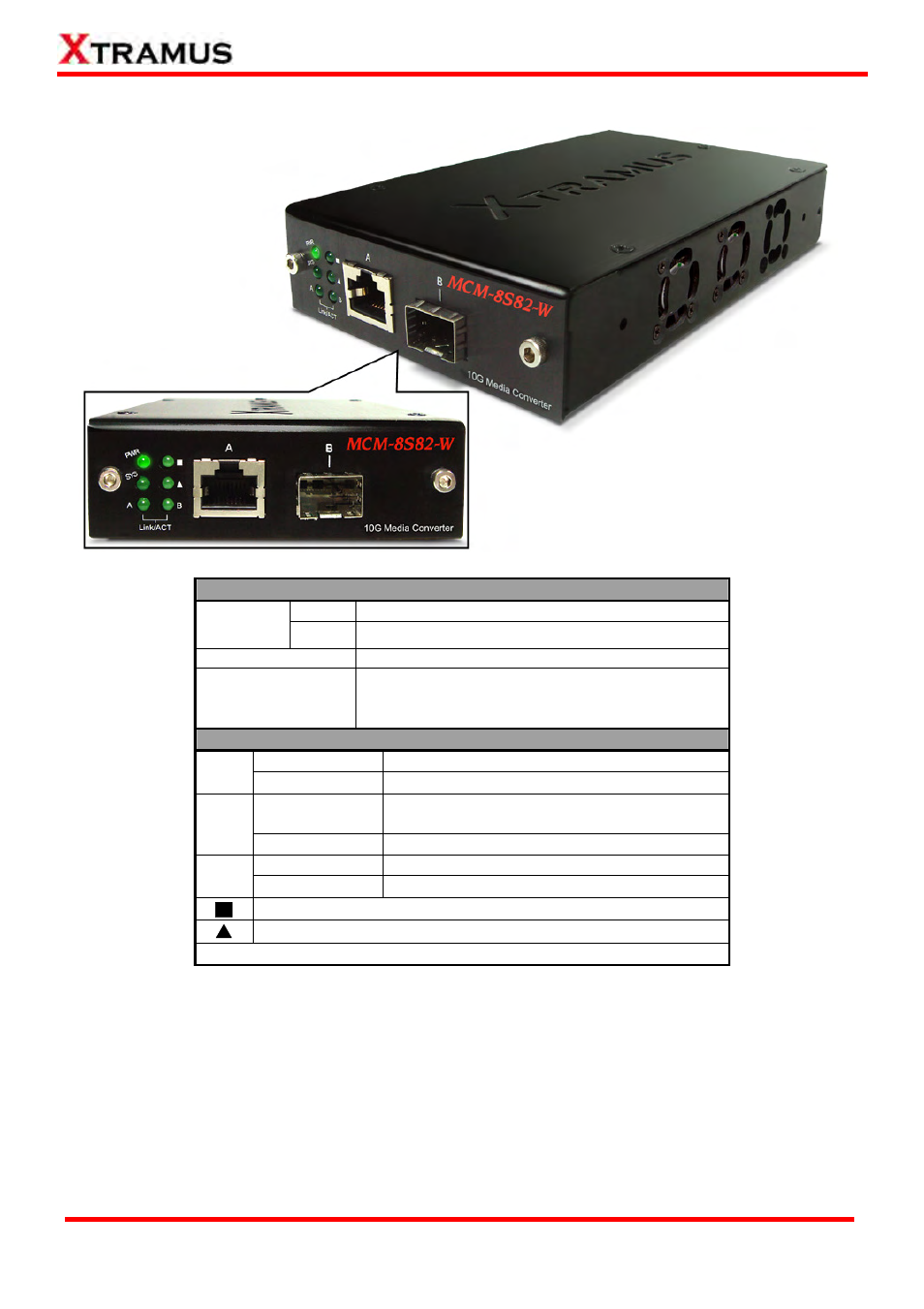 D. front panel of mcm-8s82-w | Xtramus MCM-W V1.3 User Manual | Page 12 / 46