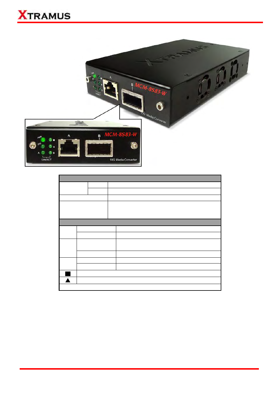 G. front panel of mcm-8s83-w | Xtramus MCM-W V1.3 User Manual | Page 15 / 46