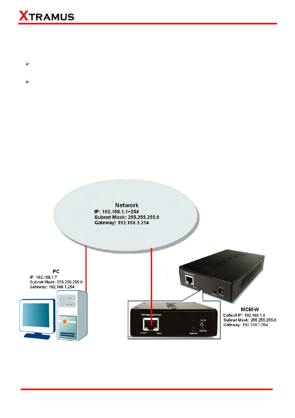 Mcm-w management | Xtramus MCM-W V1.3 User Manual | Page 24 / 46