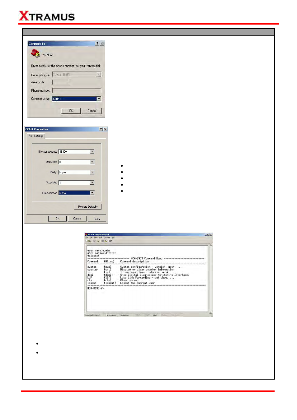 Xtramus MCM-W V1.3 User Manual | Page 38 / 46