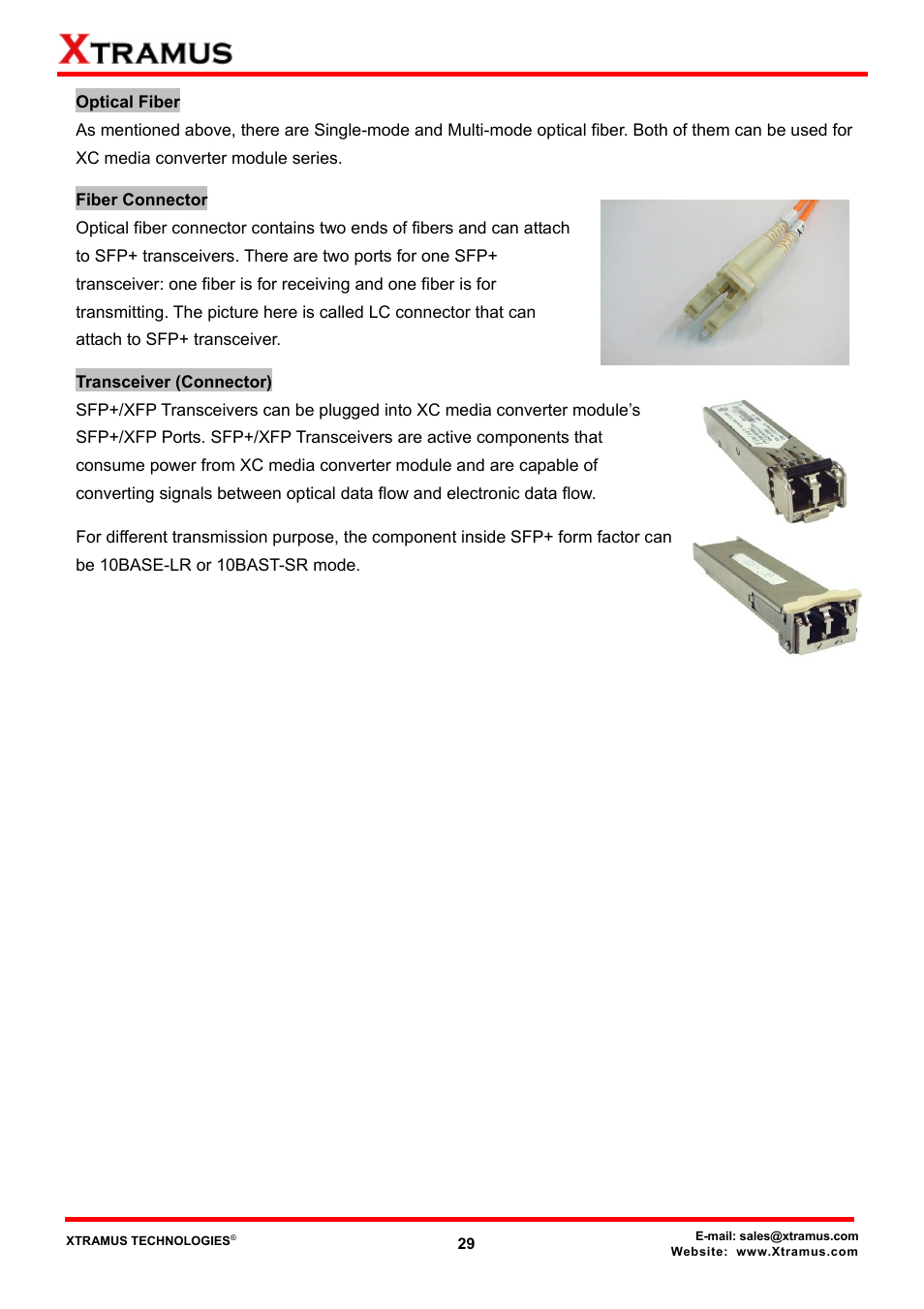 Xtramus MCS-2160 V1.9.2 User Manual | Page 29 / 79