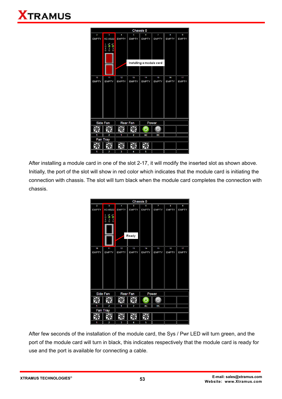 Xtramus MCS-2160 V1.9.2 User Manual | Page 53 / 79