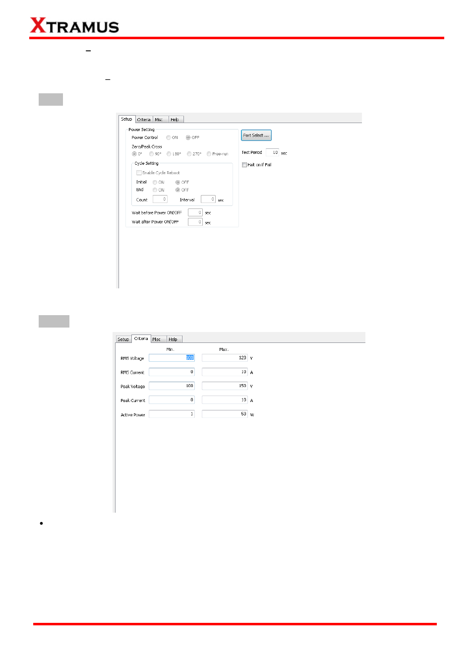 Pwr – check (power check test), Check (power check test) | Xtramus APMPT-4 V2.4 User Manual | Page 103 / 145