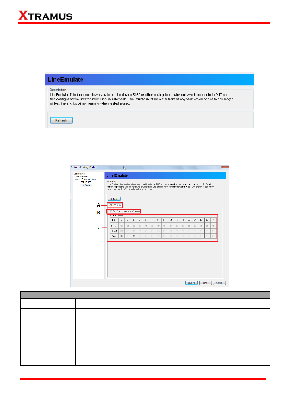 Lineemulate | Xtramus APMPT-4 V2.4 User Manual | Page 129 / 145