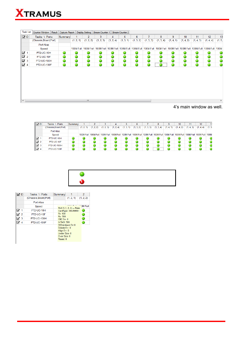 Test result/report, Task list | Xtramus APMPT-4 V2.4 User Manual | Page 137 / 145