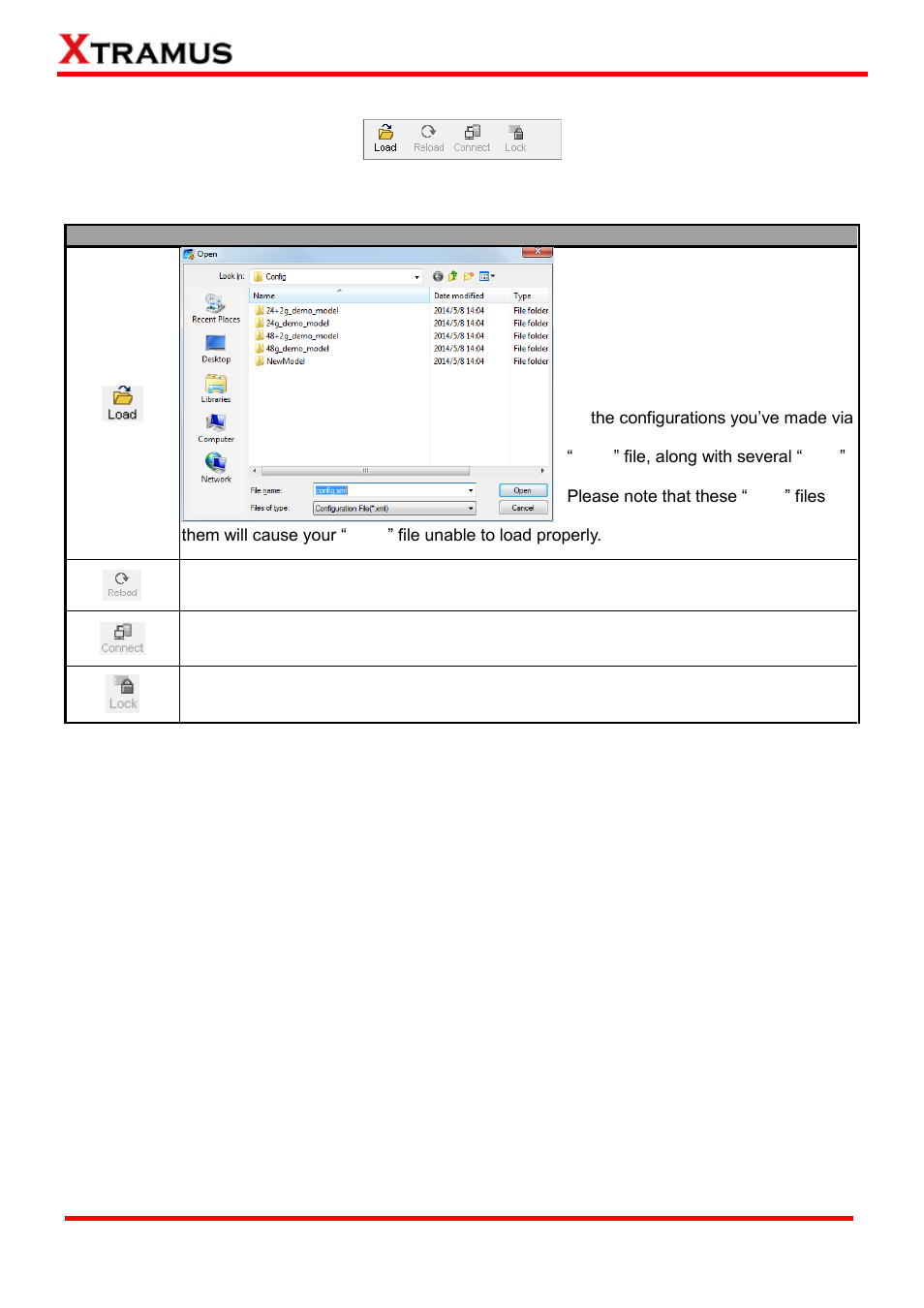 Quick launch buttons | Xtramus APMPT-4 V2.4 User Manual | Page 31 / 145