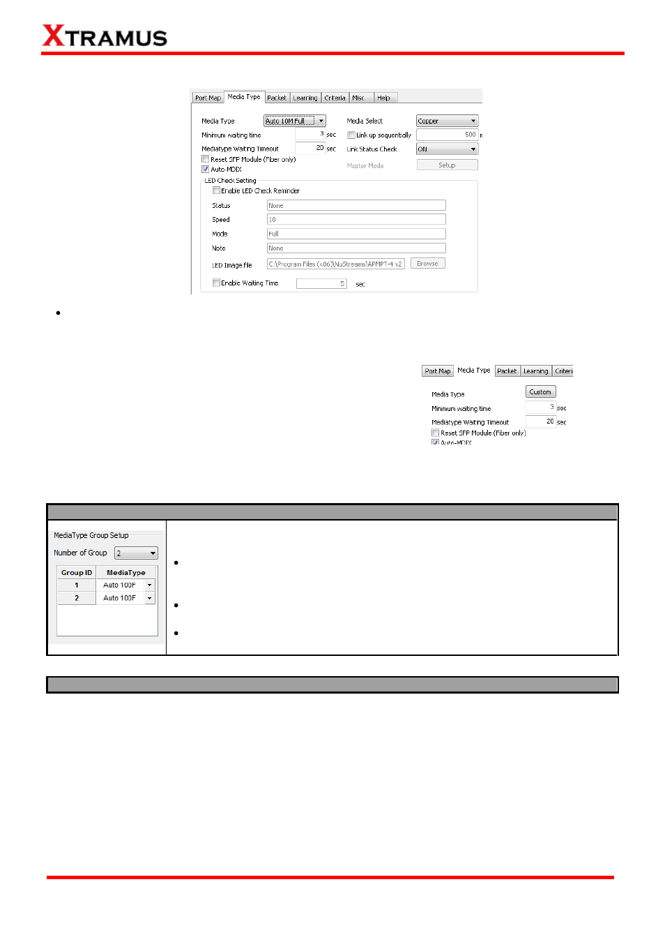 Media type | Xtramus APMPT-4 V2.4 User Manual | Page 55 / 145