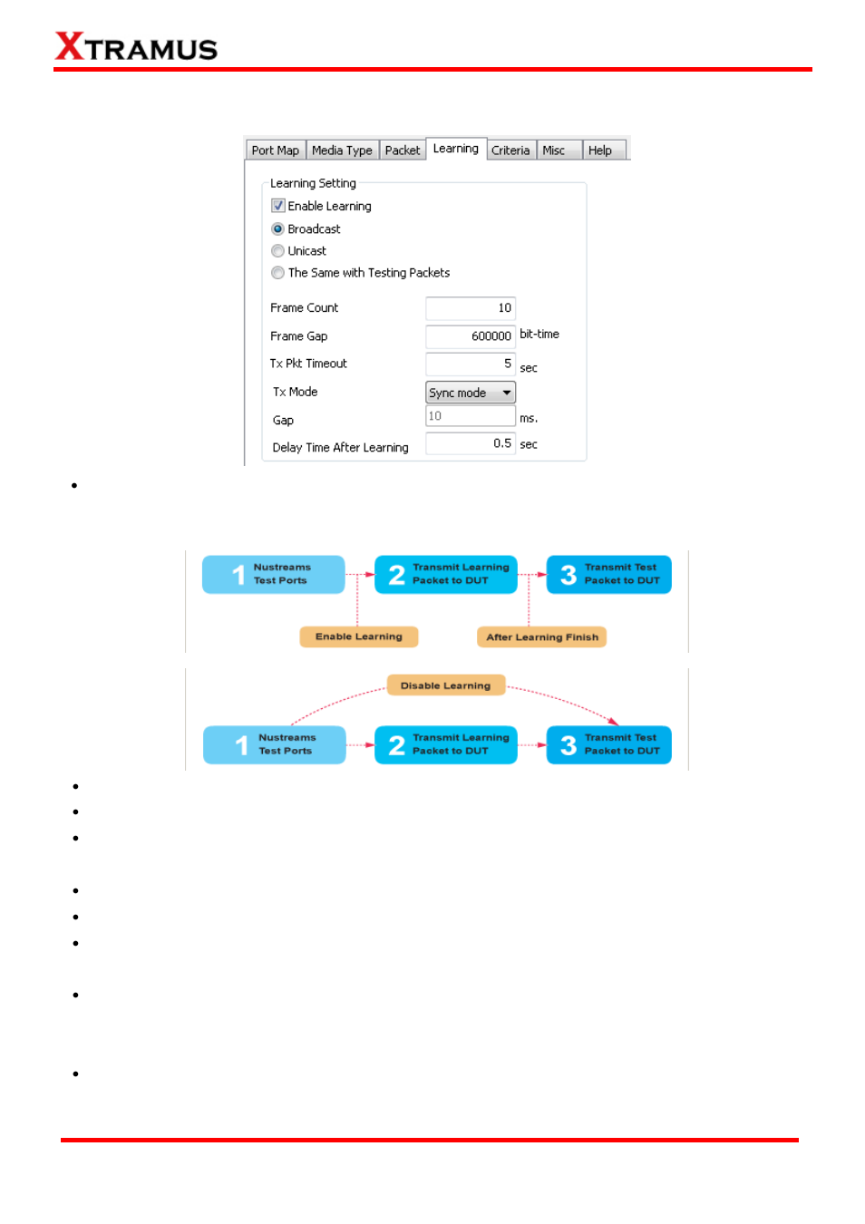 Learning | Xtramus APMPT-4 V2.4 User Manual | Page 63 / 145