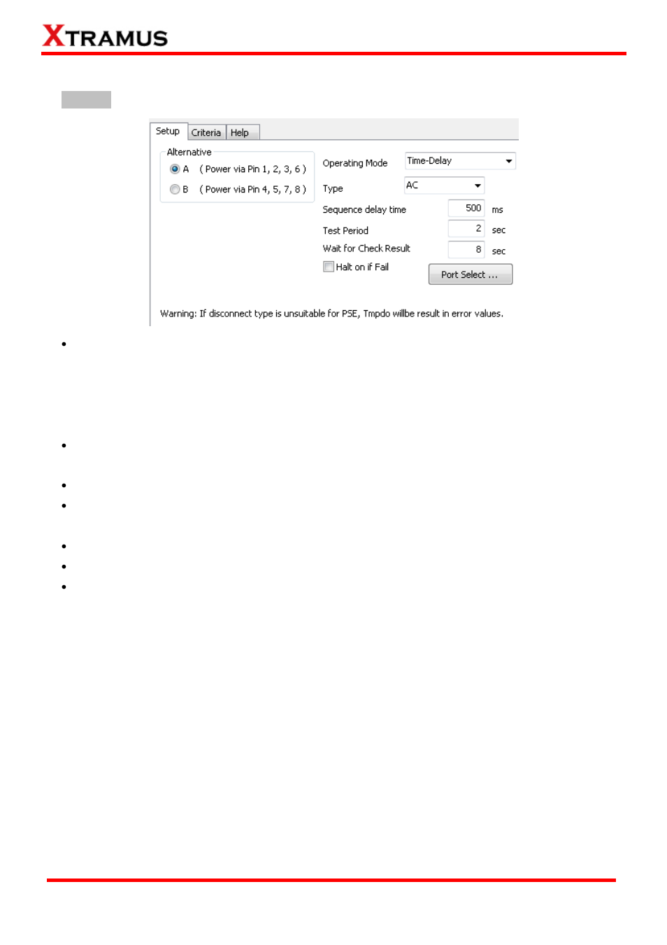 Poe disconnect | Xtramus APMPT-4 V2.4 User Manual | Page 76 / 145