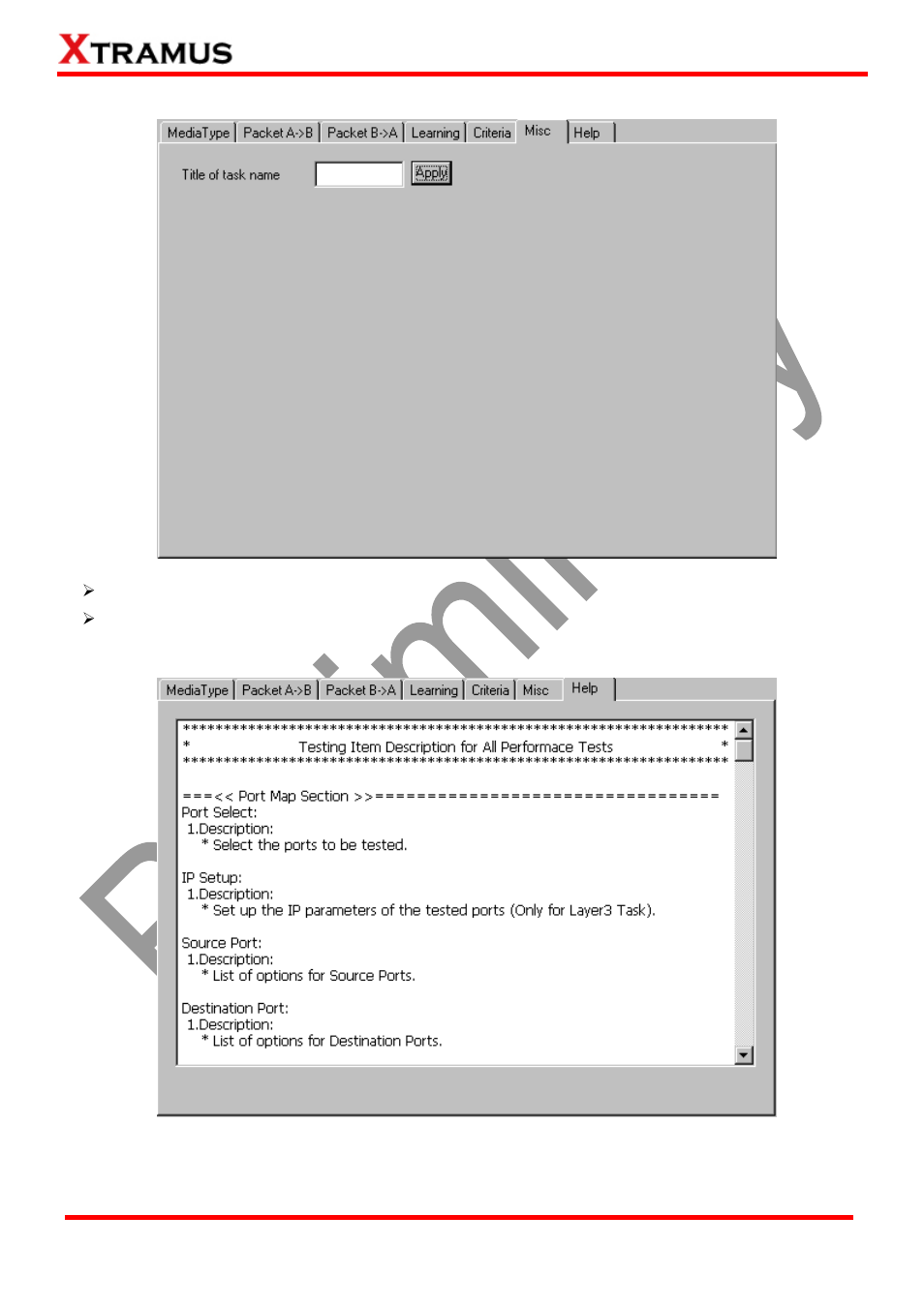 F. misc, G. help | Xtramus DApps-MPT V1.4 User Manual | Page 101 / 395