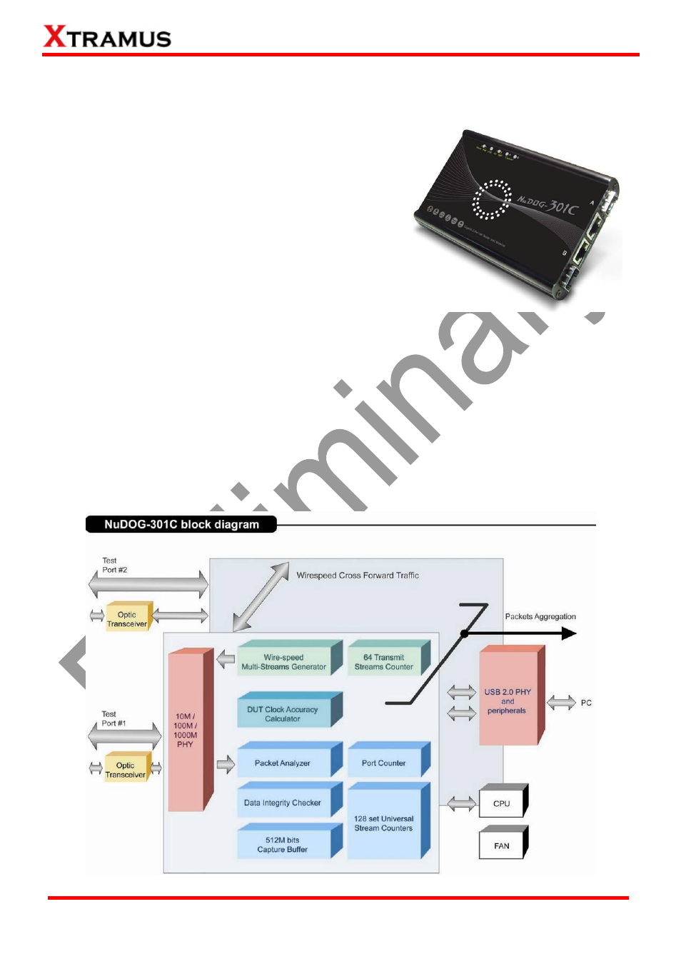 Nudog-301c descriptions, Nudog-301c overview | Xtramus DApps-MPT V1.4 User Manual | Page 14 / 395