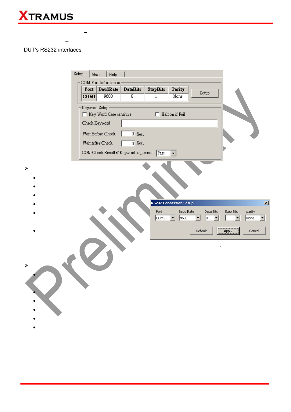 Con (serial port) – check test, A. setup, Con (serial port) | Check test | Xtramus DApps-MPT V1.4 User Manual | Page 378 / 395