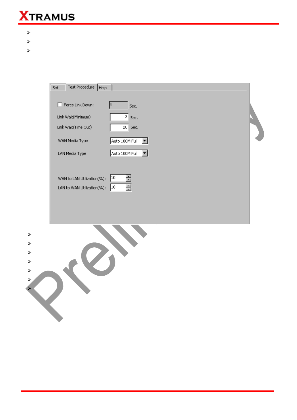 B. test procedure | Xtramus DApps-MPT V1.4 User Manual | Page 385 / 395