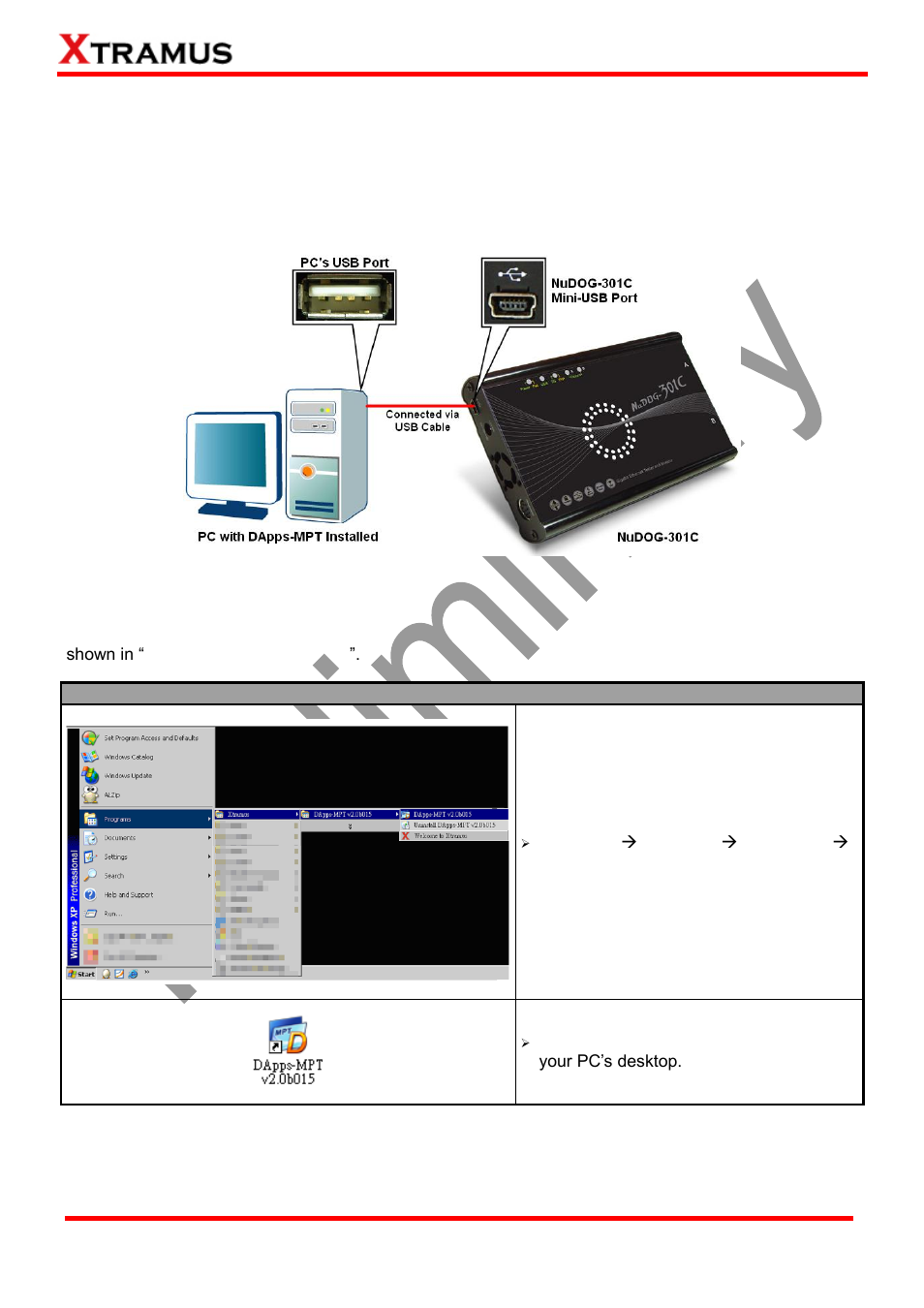 Dapps-mpt overview, Hardware installation, Starting dapps-mpt | Xtramus DApps-MPT V1.4 User Manual | Page 39 / 395