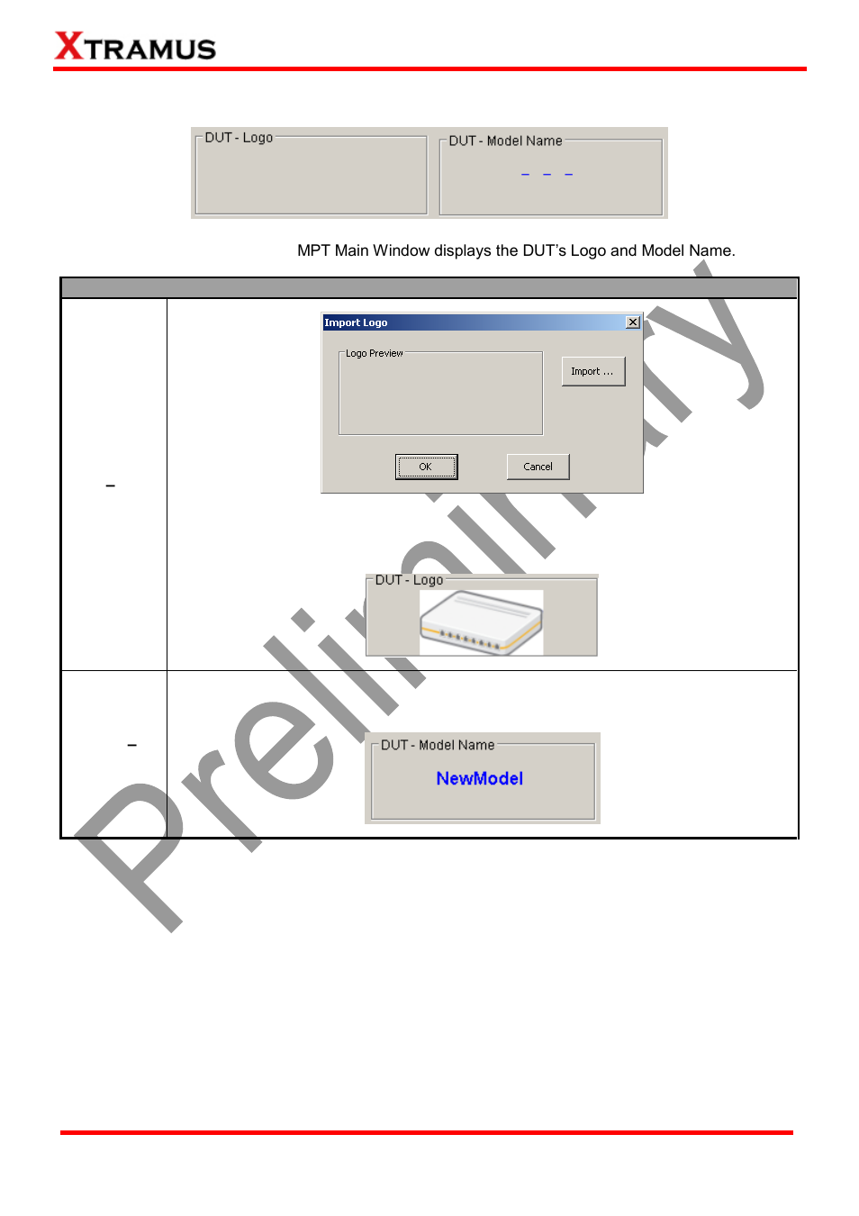 Dut information | Xtramus DApps-MPT V1.4 User Manual | Page 46 / 395