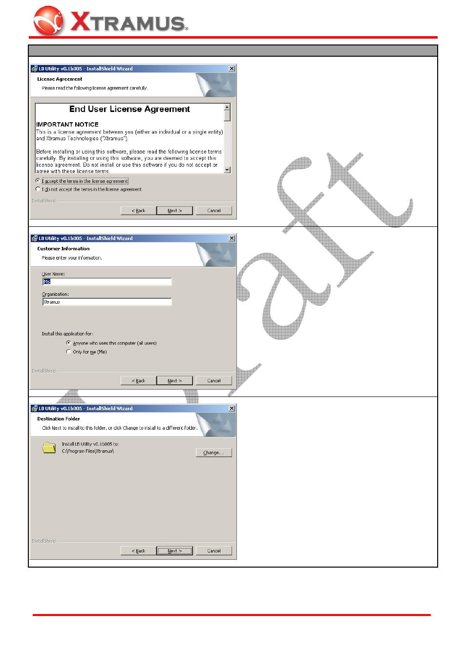 Xtramus LB-300 V1.0 User Manual | Page 12 / 21