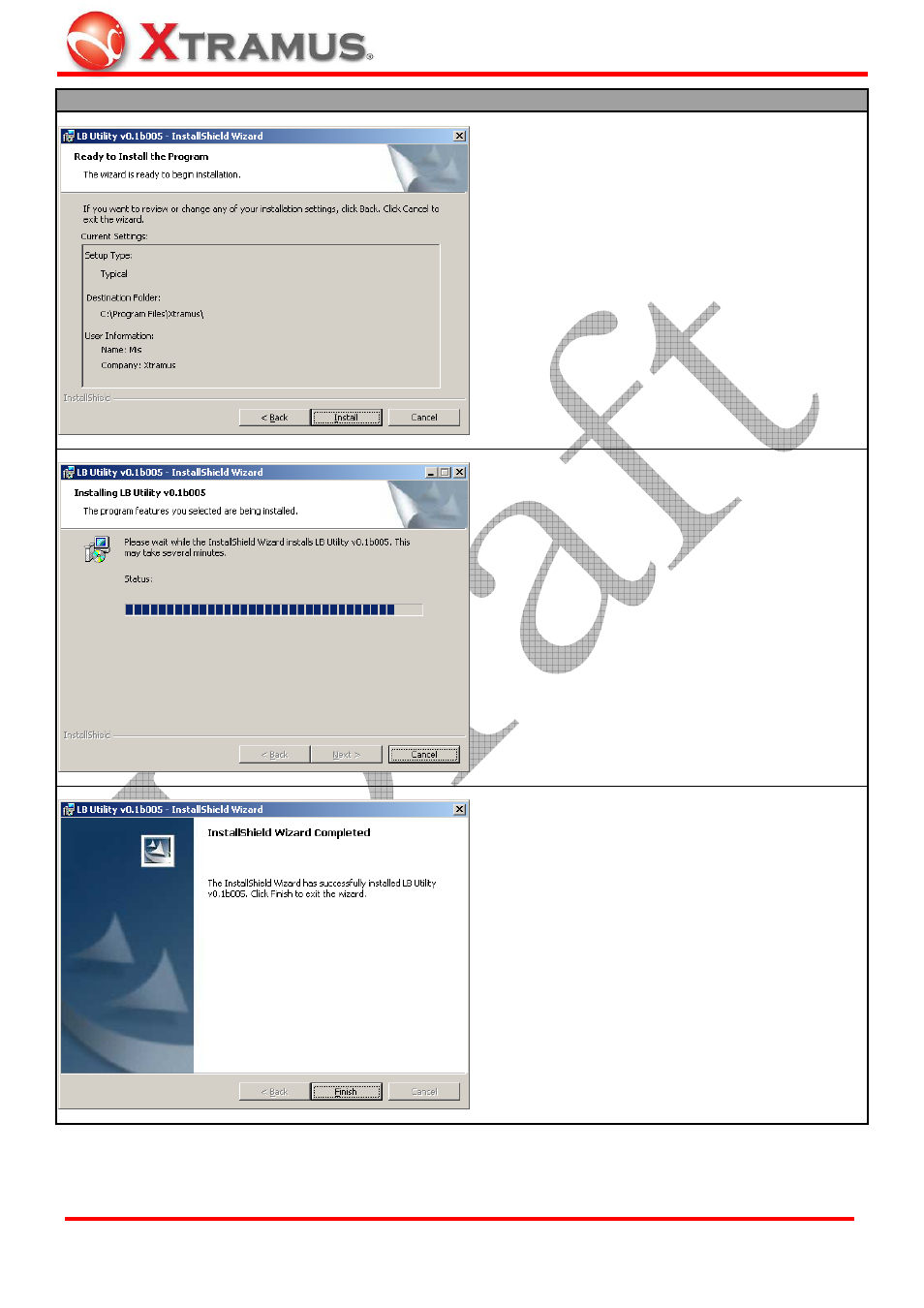 Xtramus LB-300 V1.0 User Manual | Page 13 / 21