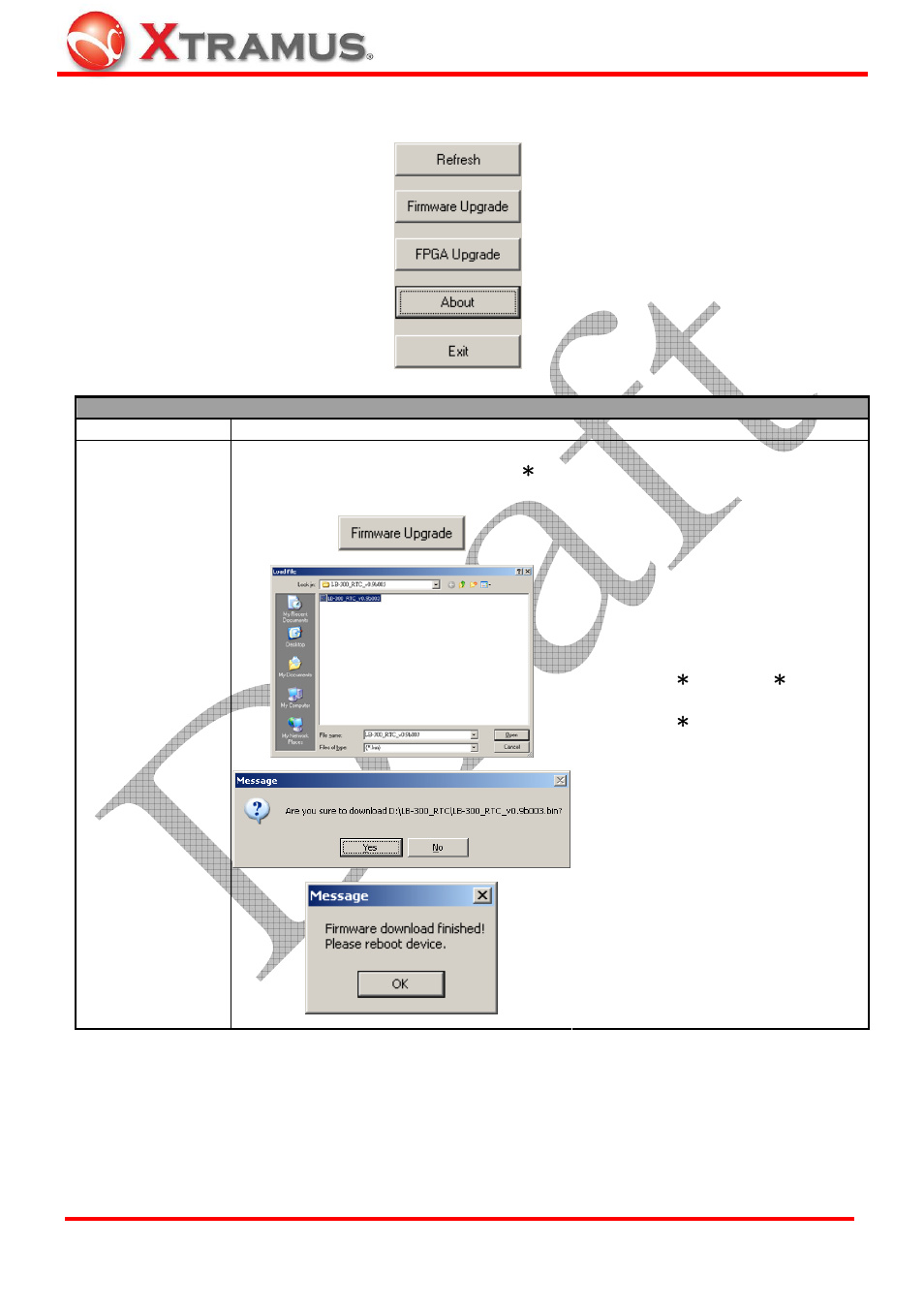 Lb utility buttons | Xtramus LB-300 V1.0 User Manual | Page 18 / 21