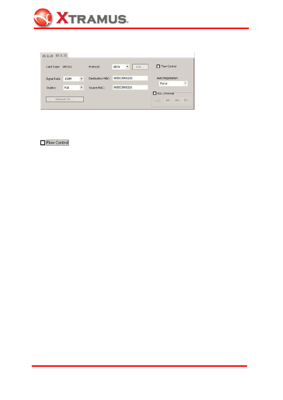 3 port settings | Xtramus NuApps-2544 V1.0 User Manual | Page 13 / 22