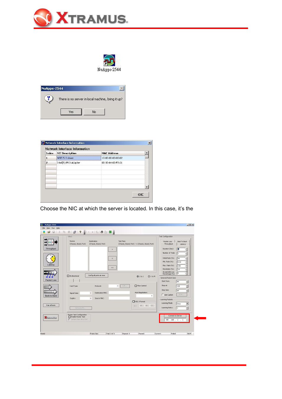 Start nuapps-2544 | Xtramus NuApps-2544 V1.0 User Manual | Page 8 / 22