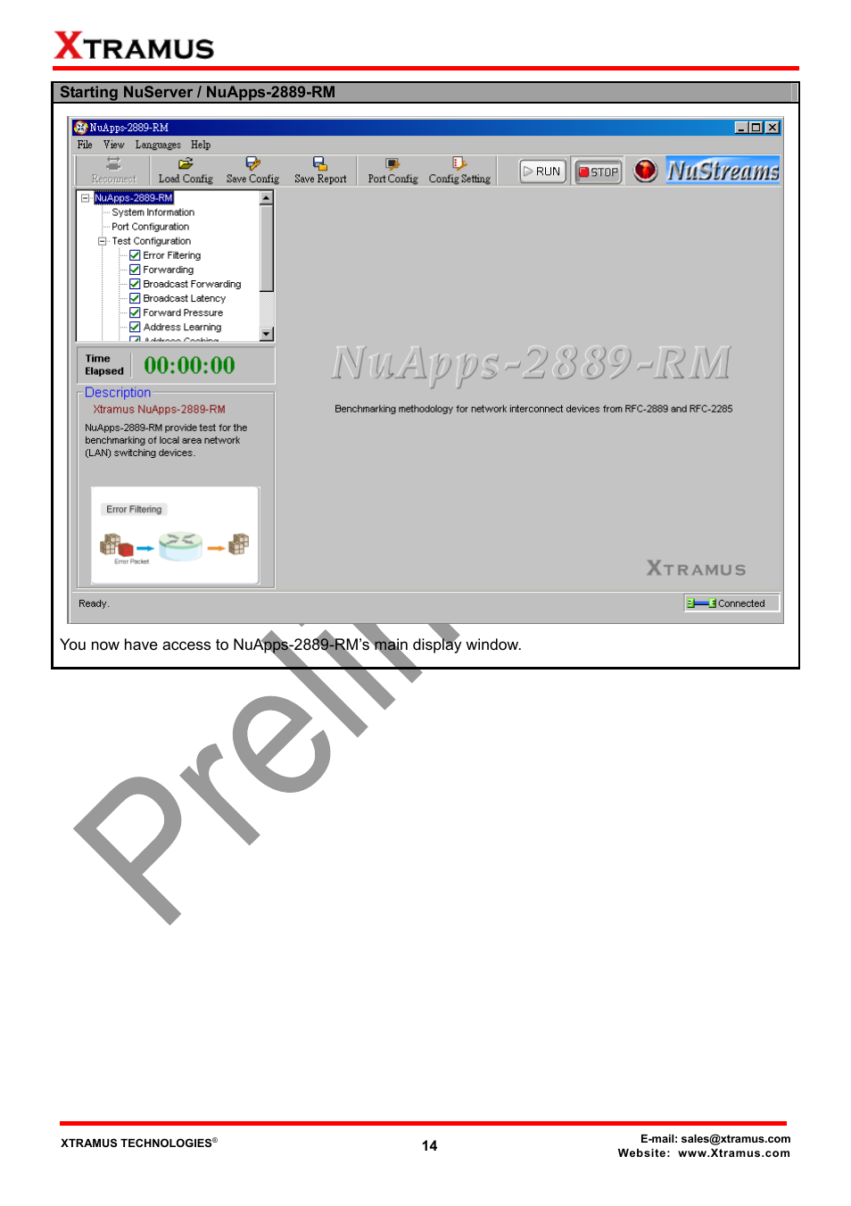 Xtramus NuApps-2889-RM V1.1 User Manual | Page 14 / 53