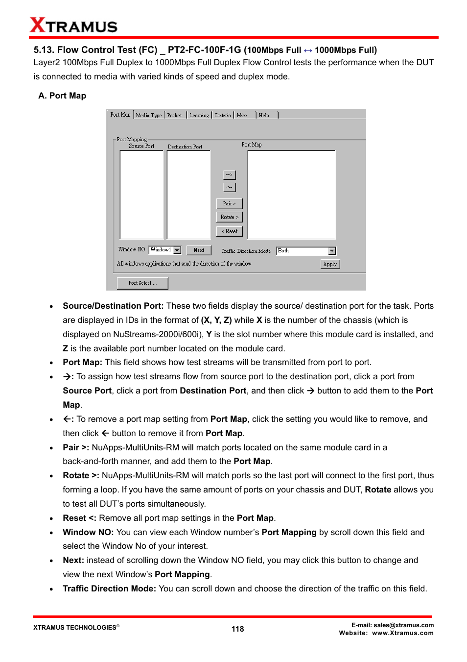A. port map | Xtramus NuApps-MultiUnits-RM Ver1.5 User Manual | Page 118 / 253