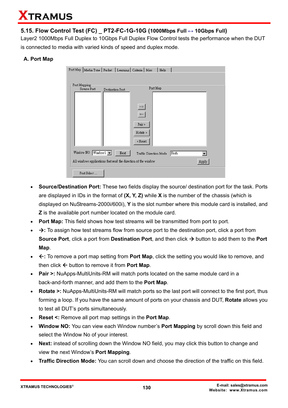 A. port map | Xtramus NuApps-MultiUnits-RM Ver1.5 User Manual | Page 130 / 253
