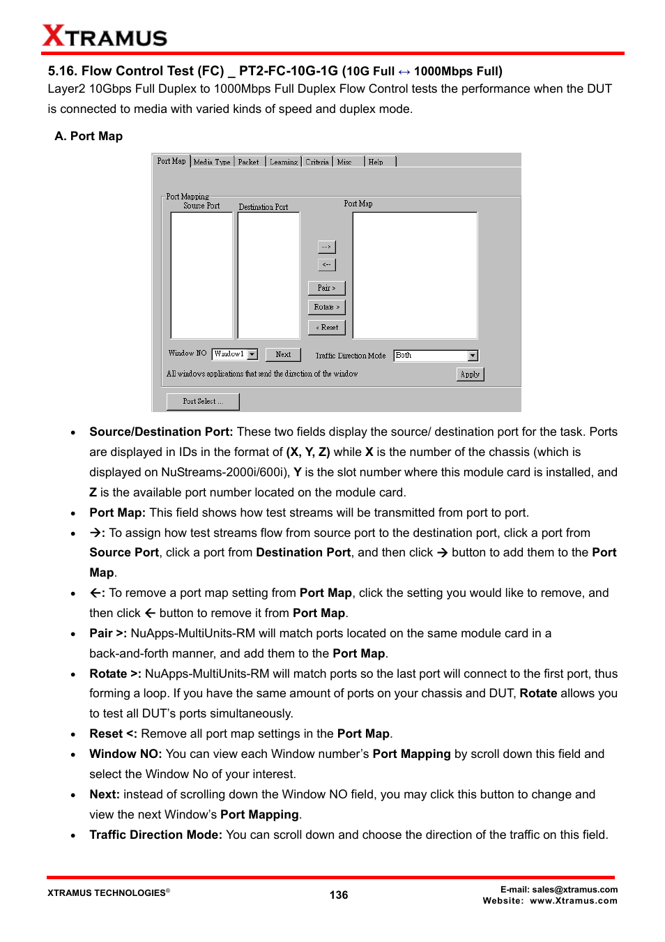 A. port map | Xtramus NuApps-MultiUnits-RM Ver1.5 User Manual | Page 136 / 253