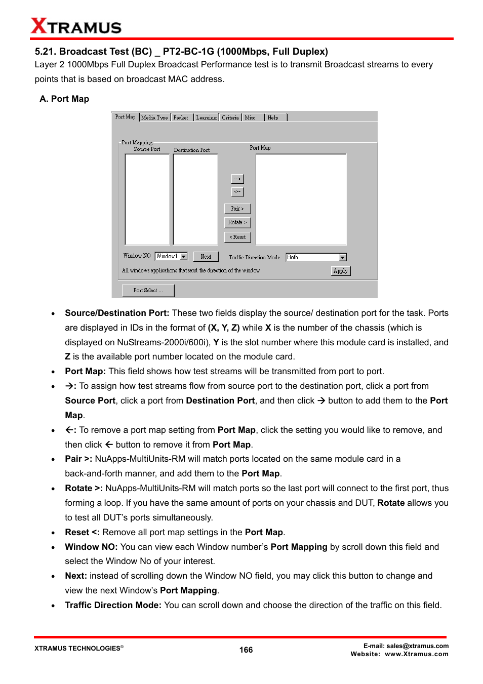 A. port map | Xtramus NuApps-MultiUnits-RM Ver1.5 User Manual | Page 166 / 253