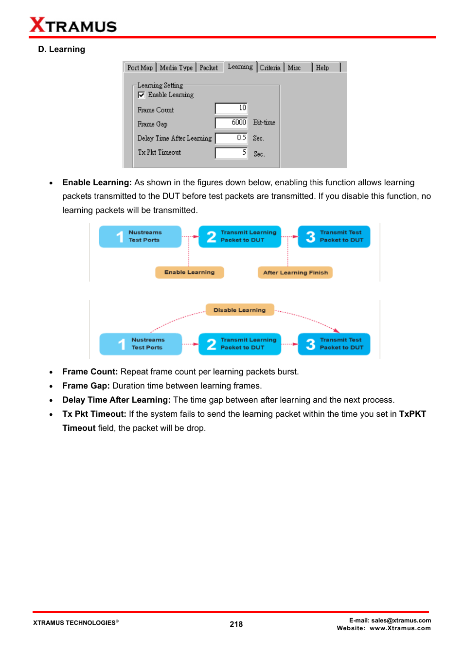 D. learning | Xtramus NuApps-MultiUnits-RM Ver1.5 User Manual | Page 218 / 253