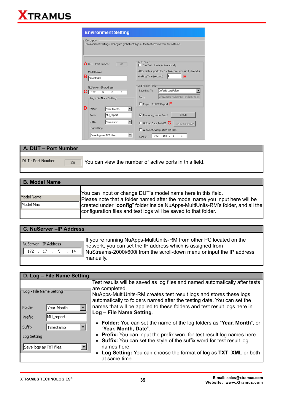 Xtramus NuApps-MultiUnits-RM Ver1.5 User Manual | Page 39 / 253