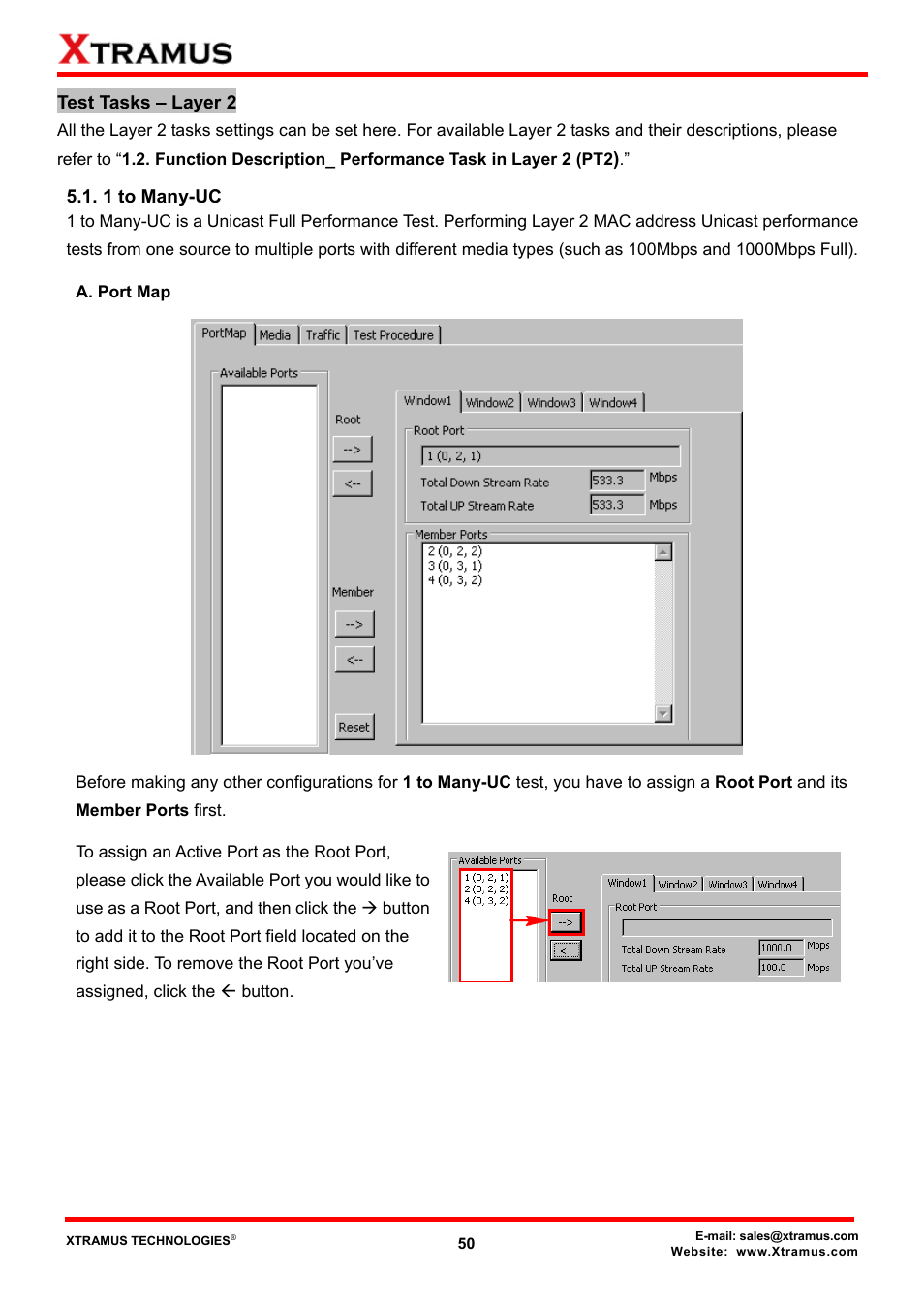 1 to many-uc, A. port map | Xtramus NuApps-MultiUnits-RM Ver1.5 User Manual | Page 50 / 253