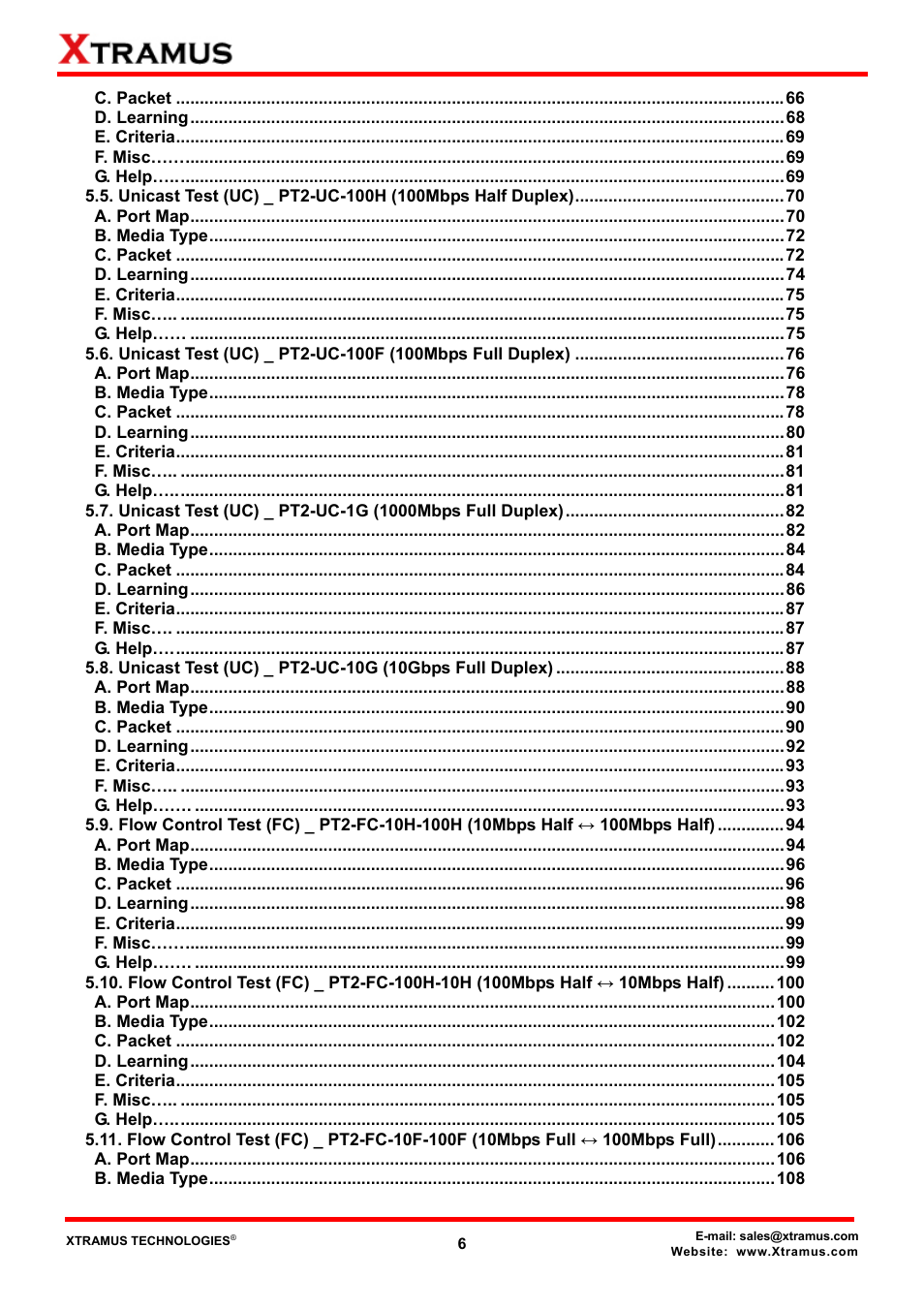 Xtramus NuApps-MultiUnits-RM Ver1.5 User Manual | Page 6 / 253