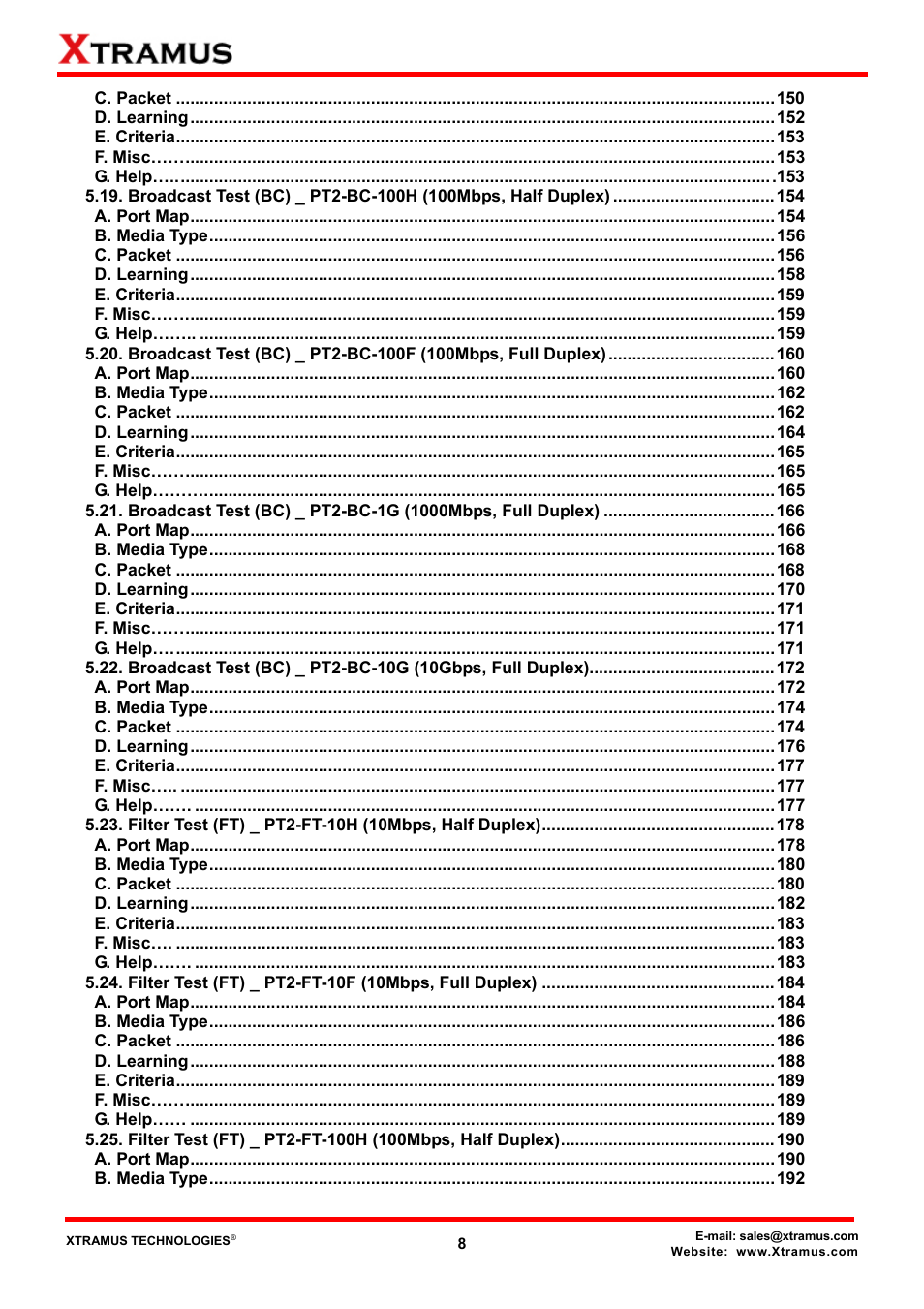 Xtramus NuApps-MultiUnits-RM Ver1.5 User Manual | Page 8 / 253