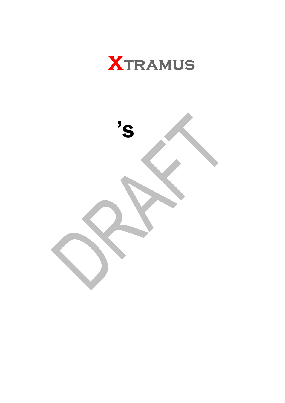 Xtramus NuApps-POE V1.0 User Manual | 43 pages