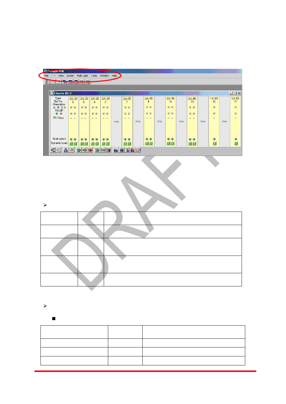 Function description, 1 main window | Xtramus NuApps-POE V1.0 User Manual | Page 13 / 43