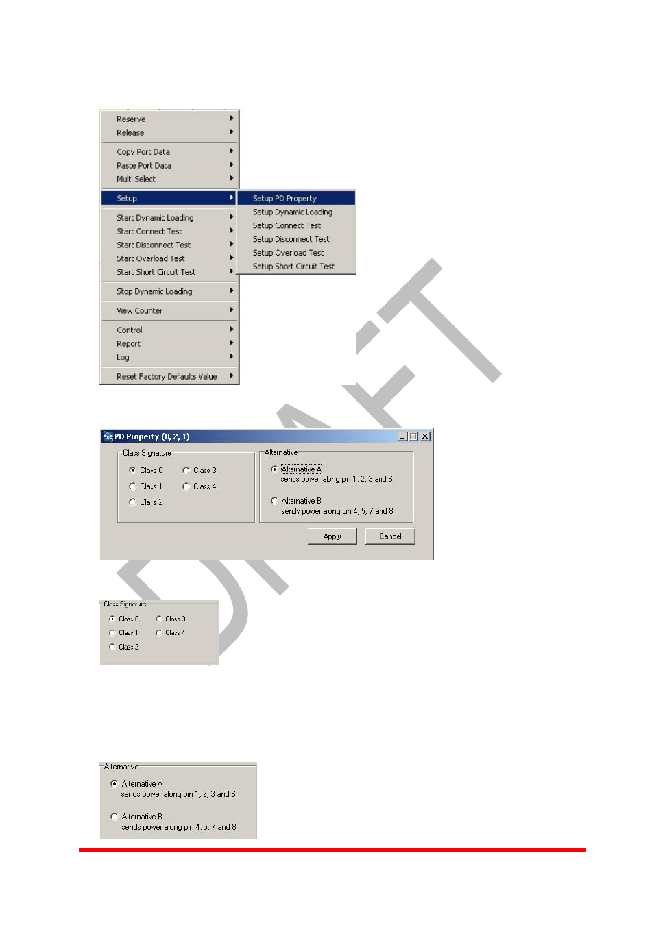 2 setup pd property | Xtramus NuApps-POE V1.0 User Manual | Page 24 / 43