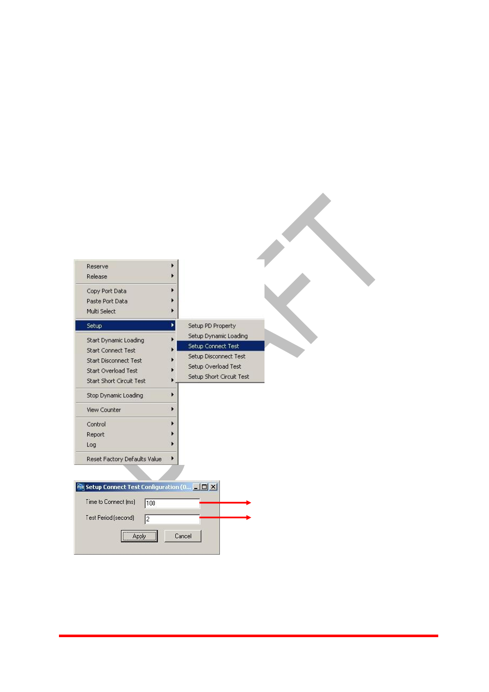 4 setup connect test | Xtramus NuApps-POE V1.0 User Manual | Page 26 / 43